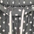 ブラックコムデギャルソン BLACK COMME des GARCONS AD2019 20SS ドット柄レーヨン100 クロップドパンツ レディース JPN:S