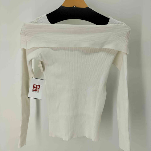 ノエラ Noela フラワー刺繍クロスニット レディース FREE