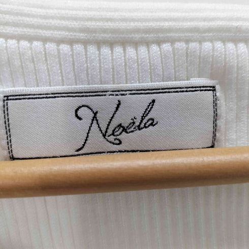 ノエラ Noela フラワー刺繍クロスニット レディース FREE