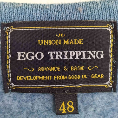 エゴトリッピング EGO TRIPPING CHUTZPAH WIMP(S) SWEAT スウェット メンズ JPN:48