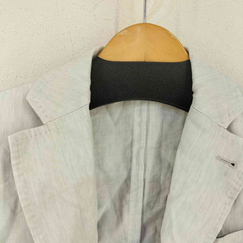ラルディー二 LARDINI MADE IN ITALY リネンレーヨン テーラードジャケット レディース EUR:40