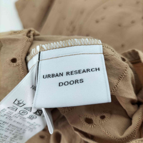 アーバンリサーチドアーズ URBAN RESEARCH DOORS アイレット刺繍ブラウス レディース ONE SIZE