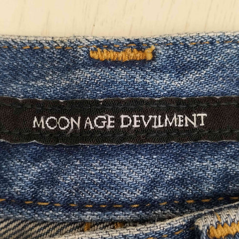 Moonage Devilment クロップド デニムパンツ メンズ 00