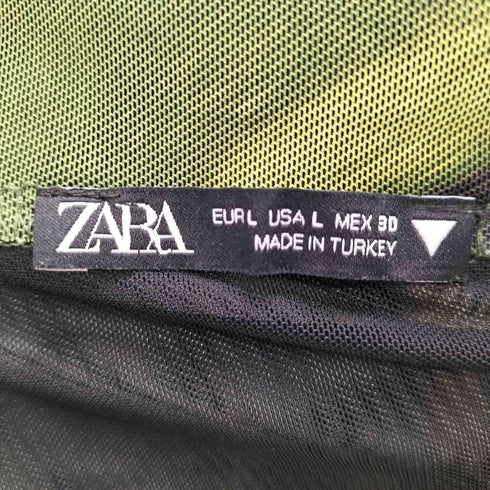 ザラ ZARA Bloggers Fav Skirt マーブル柄 スカート レディース L