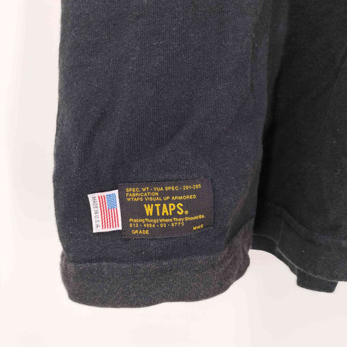 ダブルタップス WTAPS USA製 胸ポケット クルーネック 半袖Tシャツ メンズ JPN:M