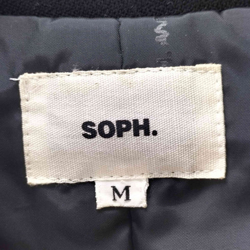 ソフ SOPH. 比翼 ステンカラーコート メンズ JPN:M