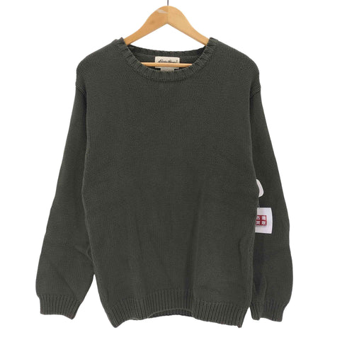 エディーバウアー Eddie Bauer 白タグ コットンニットセーター メンズ JPN:XS