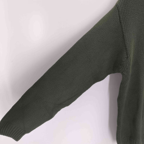 エディーバウアー Eddie Bauer 白タグ コットンニットセーター メンズ JPN:XS