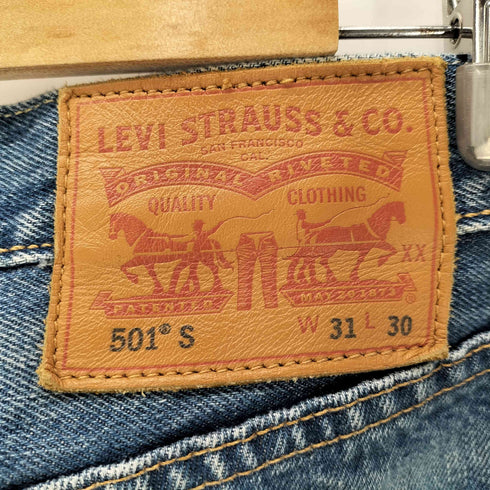 リーバイス Levis 501S ダメージ加工 スキニーデニムパンツ メンズ 31×30