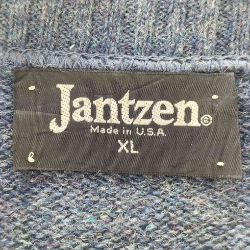 ジャンセン jantzen 80-90S USA製 ノルディックボーダーニット メンズ JPN:XL