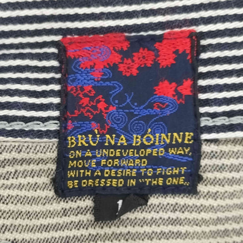 ブルーナボイン BRU NA BOINNE ヒッコリーパンツ メンズ JPN:1