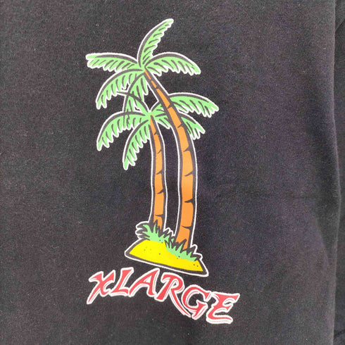 エクストララージ XLARGE 両面プリントロゴ クルーネック Tシャツ メンズ L