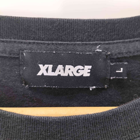 エクストララージ XLARGE 両面プリントロゴ クルーネック Tシャツ メンズ L