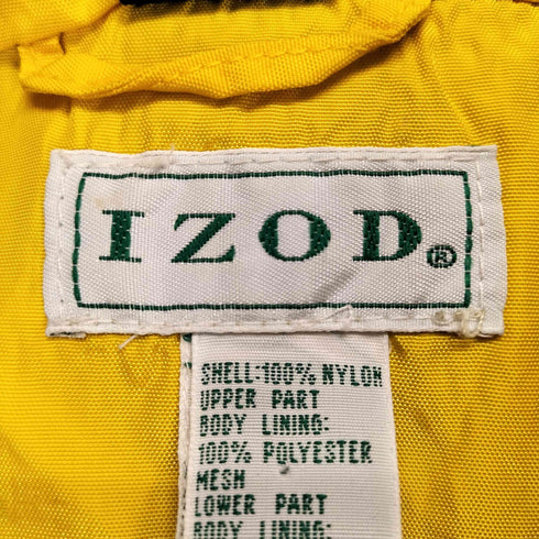 アイゾッドラコステ IZOD LACOSTE 裏地メッシュナイロンジャケット メンズ JPN:M