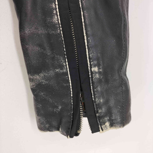 ディーゼル DIESEL シングル ライダースジャケット レディース JPN:S