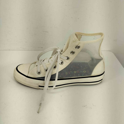 コンバース CONVERSE Chuck Taylor All Star Ladies See Thru White High Sneakers レディース JPN:22.5
