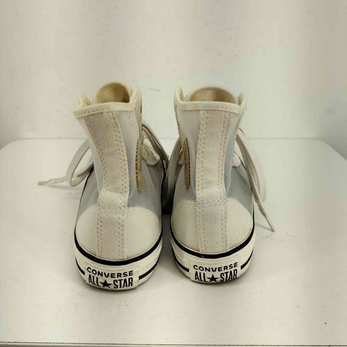 コンバース CONVERSE Chuck Taylor All Star Ladies See Thru White High Sneakers レディース JPN:22.5
