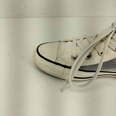 コンバース CONVERSE Chuck Taylor All Star Ladies See Thru White High Sneakers レディース JPN:22.5