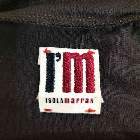 Im ISOLAMARRAS フロントボタン ギャザー カットソー レディース import:M