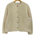 ユニクロ UNIQLO ボアフリースクルーネックカーディガン レディース JPN:L