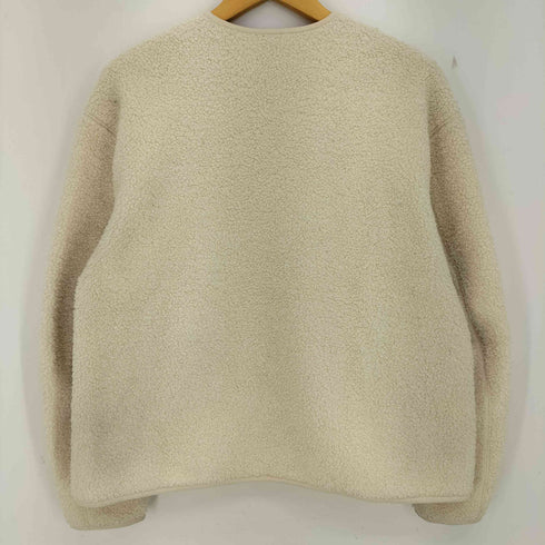 ユニクロ UNIQLO ボアフリースクルーネックカーディガン レディース JPN:L
