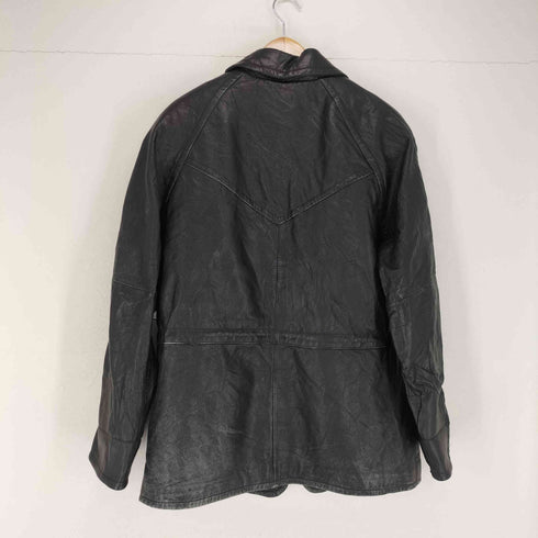 PELLE STUDIO ジップアップ リアルレザー スポーツジャケット メンズ M