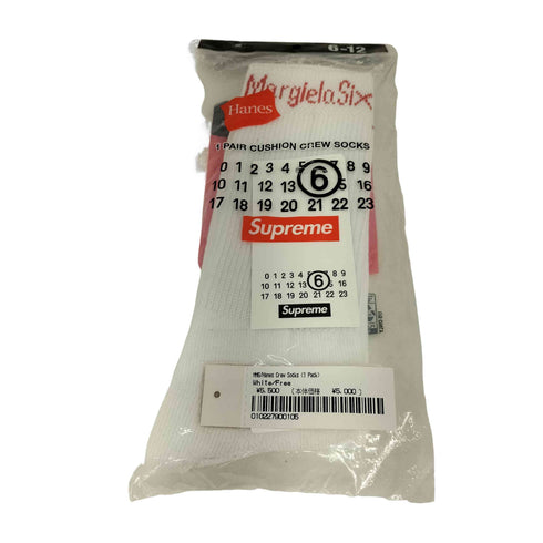 シュプリーム Supreme 24SS Crew Socks (1 Pack) メンズ FREE