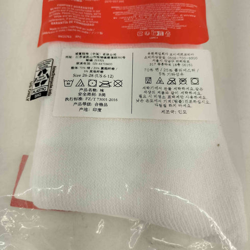 シュプリーム Supreme 24SS Crew Socks (1 Pack) メンズ FREE