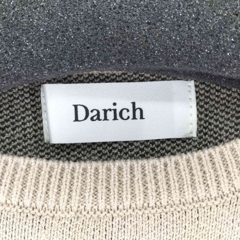 ダーリッチ Darich DDロゴバイカラーニットトップス レディース FREE
