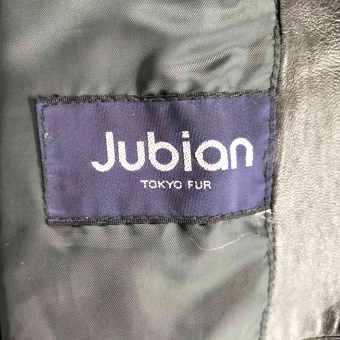 Jubion LAMB イギリスラム ステンカラーレザージャケット レディース JPN:M