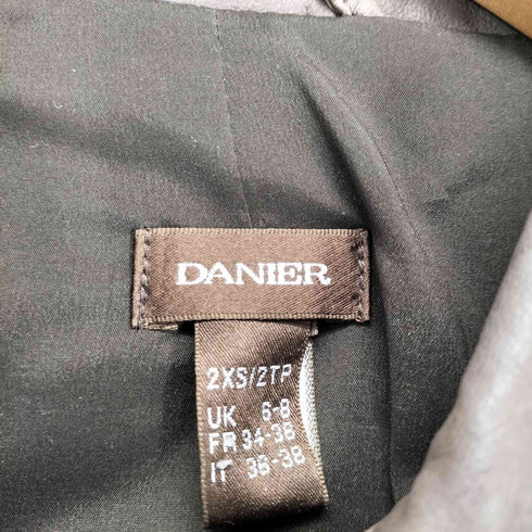 DANIER リアルレザーシャツ レディース 2XS