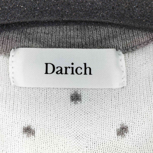 ダーリッチ Darich ドットジャガードフェザーニットトップス レディース FREE