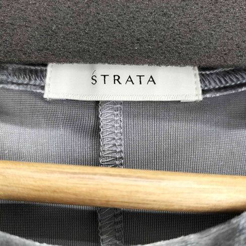 エストラータ STRATA キャミソールセットベロアワンピース レディース FREE