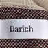 ダーリッチ Darich チェックジャガードノースリニットミニワンピース レディース FREE