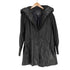 CACCIA フーデッド レザージャケット レディース S