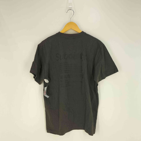 サブサエティ Subciety LABEL TEE ラベル Tシャツ メンズ JPN:L