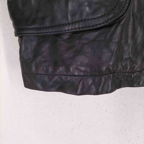 ジップアップ レザージャケット メンズ JPN:XL