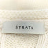 エストラータ STRATA フード付きVネックケーブルニット レディース FREE