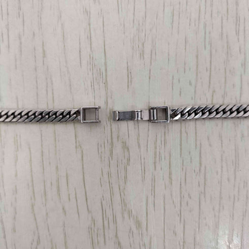 SILVER 925 6面ダブル 喜平ネックレス 50cm 約22g メンズ