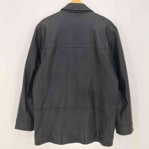 BROOKER レザーカーコート メンズ import:L