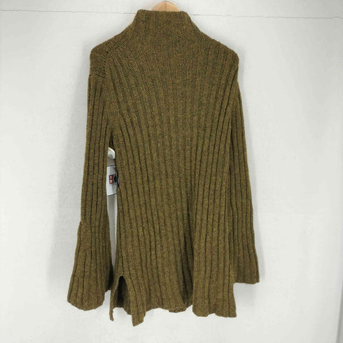 ヨウジヤマモト Yohji Yamamoto サイドスリット袖フレアニットワンピース レディース JPN:3