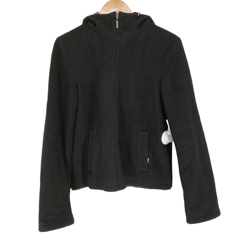 エスマックスマーラ S Max Mara MADE IN ITALY カシミヤ混 リバーシブルジップジャケット レディース 40