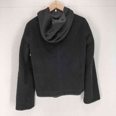 エスマックスマーラ S Max Mara MADE IN ITALY カシミヤ混 リバーシブルジップジャケット レディース 40