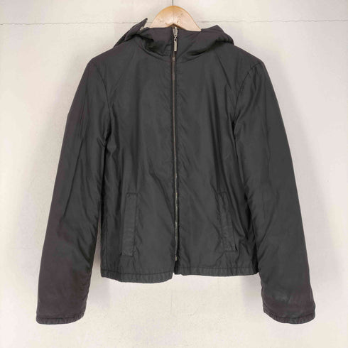 エスマックスマーラ S Max Mara MADE IN ITALY カシミヤ混 リバーシブルジップジャケット レディース 40