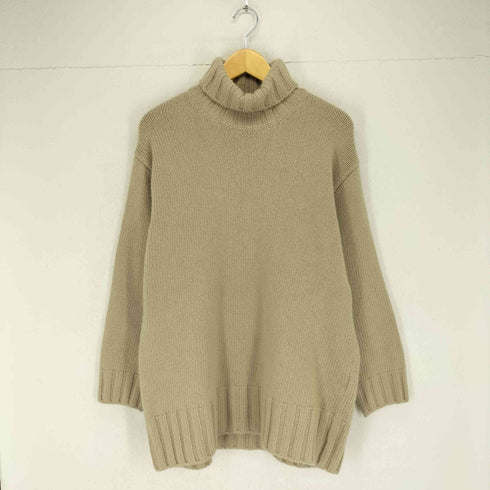 マックスマーラ MAX MARA MADE IN ITALY 白タグ アンゴラ混 ハイネックニット レディース JPN:L