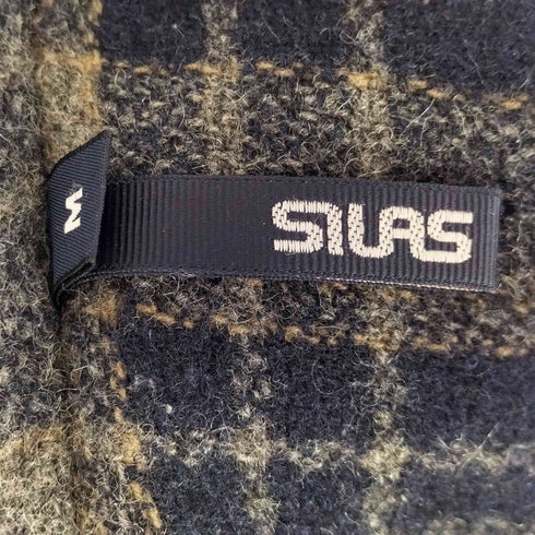 サイラス SILAS 裏起毛 フーデッド ジップアップジャケット メンズ JPN:M