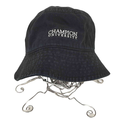 チャンピオン Champion バイオウォッシュ加工 コットンツイル バケットハット メンズ ONE SIZE