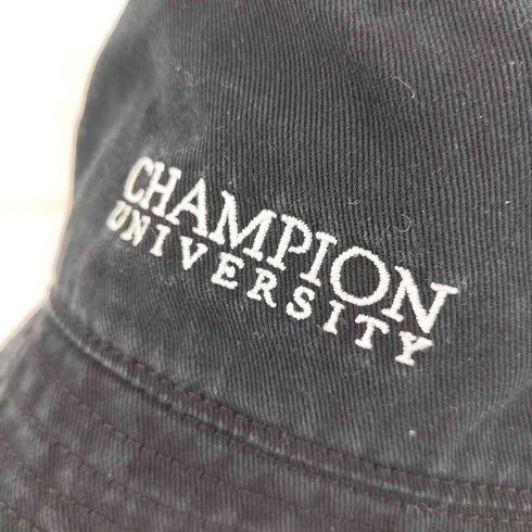 チャンピオン Champion バイオウォッシュ加工 コットンツイル バケットハット メンズ ONE SIZE