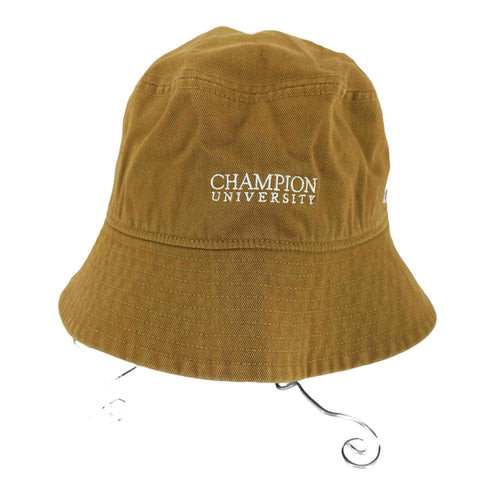 チャンピオン Champion バイオウォッシュ加工 コットンツイル バケットハット メンズ ONE SIZE