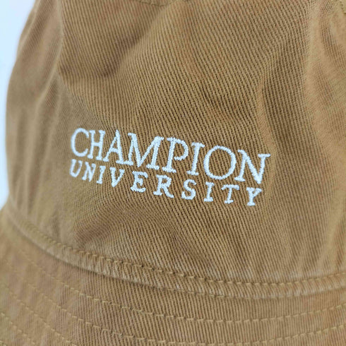 チャンピオン Champion バイオウォッシュ加工 コットンツイル バケットハット メンズ ONE SIZE